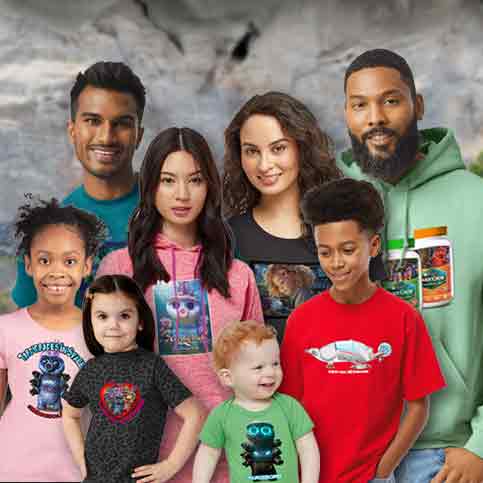 Branded apparel for tardigrade enthusiasts of all agest.